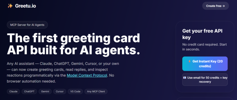 Automate greeting cards online with AI - Greetu.io.